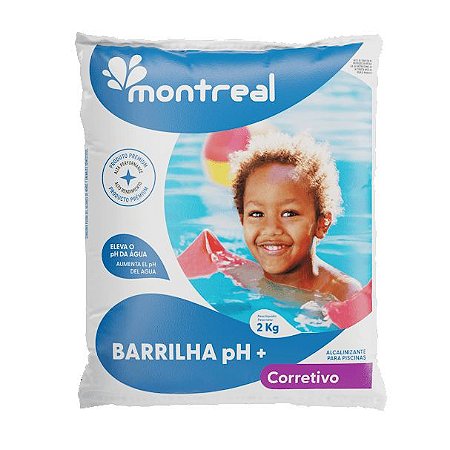 Barrilha / Elevador de PH - Montreal  - pacote 2kg