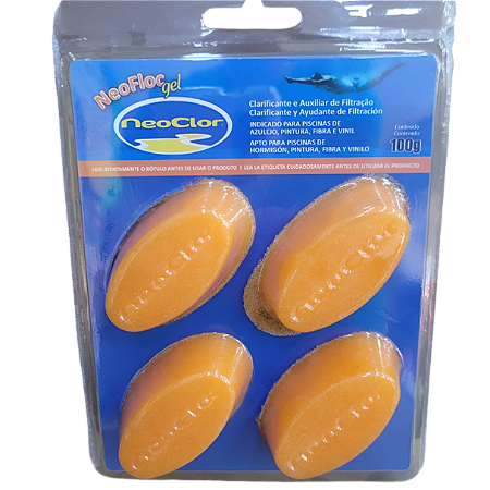 Clarificante Gel Neoclor 100g - Tratamento para Piscinas