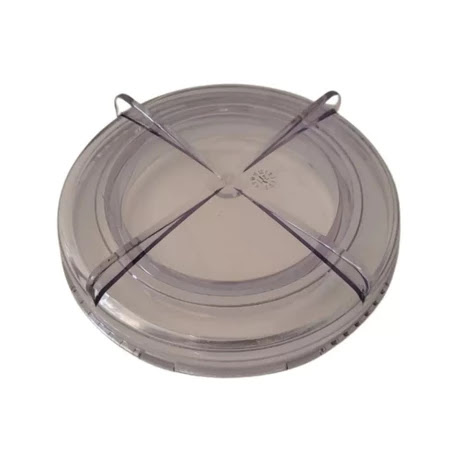 Tampa Do Pré-Filtro Em Acrílico Para Motobomba Henrimar HM - BPF (1/4cv a 1cv)