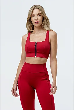 Top Netuno Vermelho Batom