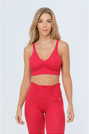 Top Kamaria Vermelho