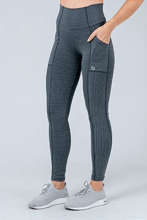 CALÇA LEGGING TONNER CINZA GRAFFIATO