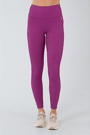 CALÇA LEGGING VOLLUTO ROSA FUCSIA