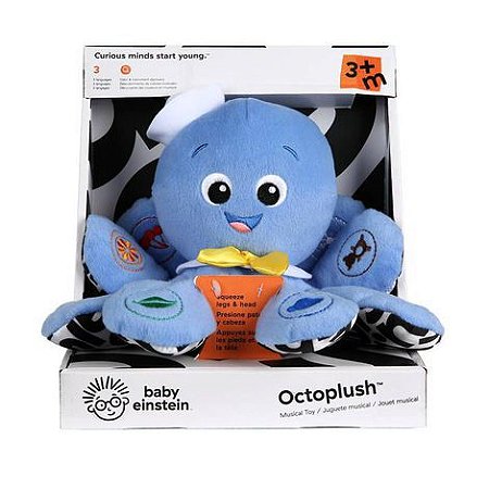 Polvo Octoplush Descoberta Cores Musical