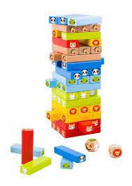 Jogo Jenga - Animais