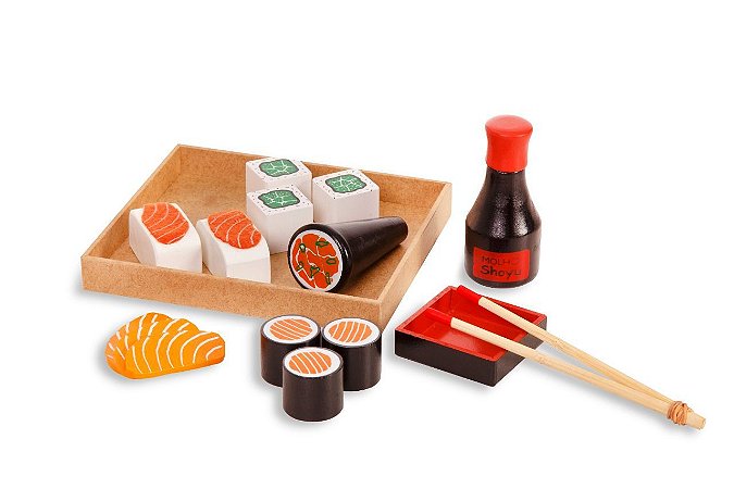 Coleção Comidinhas - Kit Sushi