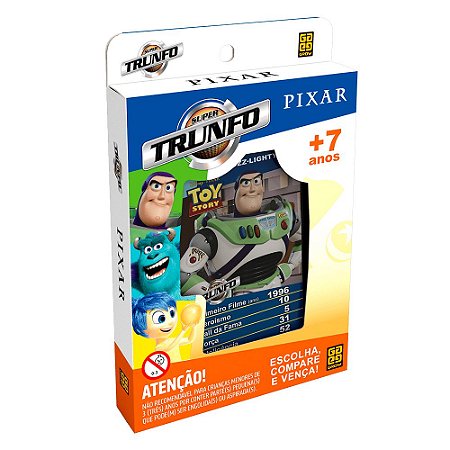 Super Trunfo - Pixar