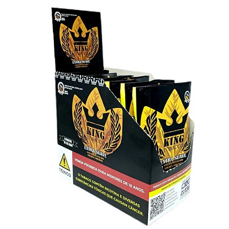 Tabaco King Extra Suave 27g + Seda - Display 6 un