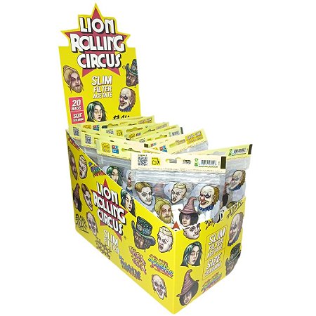 Filtro Lion Rolling Circus Ultra Longo 6 x 30mm - Display 20 un