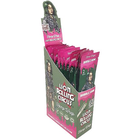 Blunt Lion Rolling Circus Bubblegum - Display 25 un