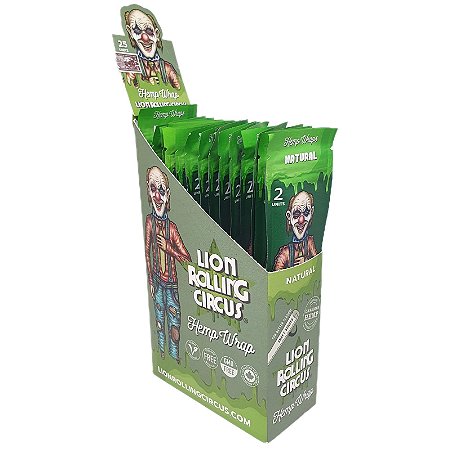 Blunt Lion Rolling Circus Natural - Display 25 un