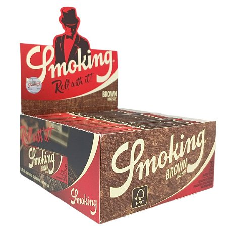 Seda Smoking Brown King Size - Display 50 un