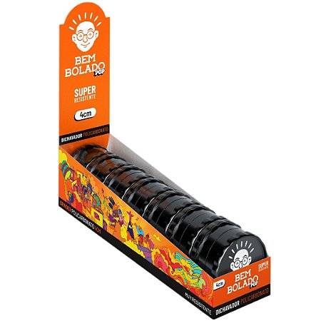 Dichavador Bem Bolado Preto Pequeno - Display 7 un