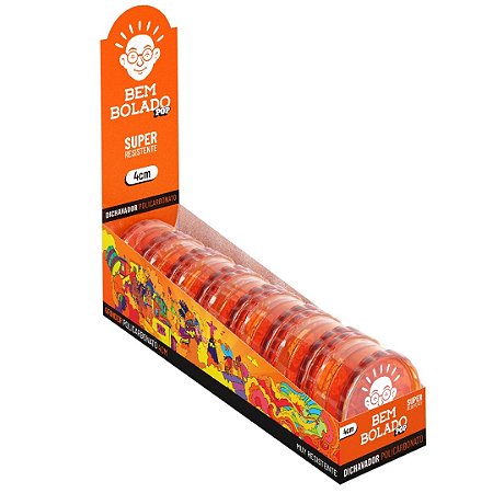 Dichavador Bem Bolado Laranja Pequeno - Display 7 un