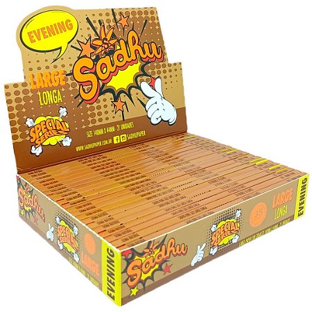 Seda Sadhu Evening Longa Brown Large - Display 21 un