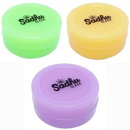 Kit Container Silicone Sadhu Neon 11ml - 3 Unidades