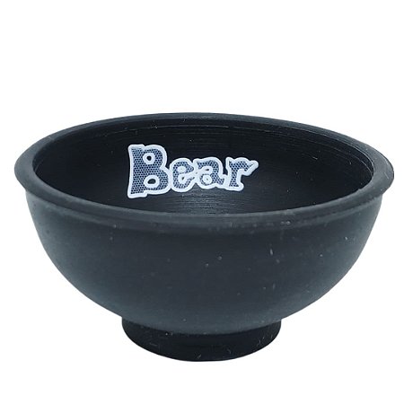 Cuia Silicone Tabear All Black - Unidade