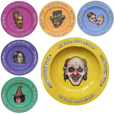 Kit Cinzeiro Lion Rolling Circus Metal - 6 Unidades