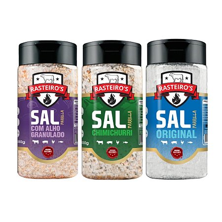 Kit Sais de Parrilla Rasteiro’s Salt