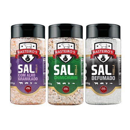 Kit Sais de Parrilla Rasteiro’s Salt