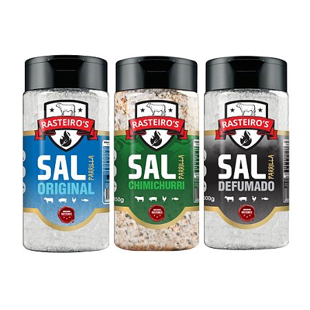 Kit Sais de Parrilla Rasteiro’s Salt