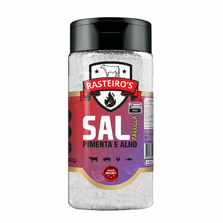 SAL DE PARRILLA PIMENTA E ALHO 480G
