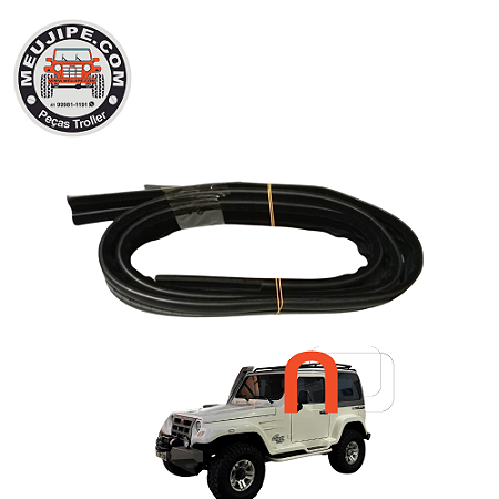 CANALETA VIDRO PORTA MOTORISTA TROLLER 2009 A 2014 MJ