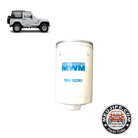 FILTRO ÓLEO TROLLER 3.0 NGD MWM 2009 A 2012