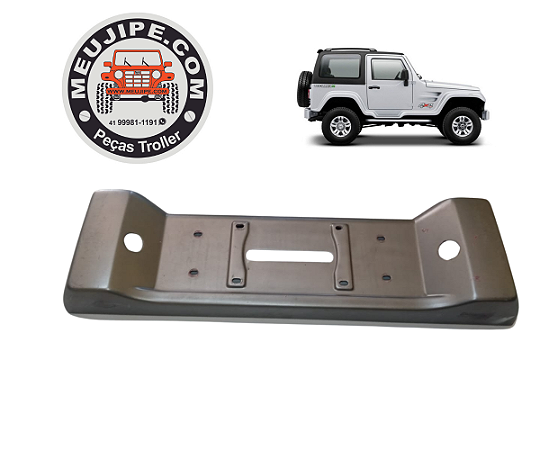 SUPORTE PLACA TRASEIRA TROLLER 2009 A 2014 USADO