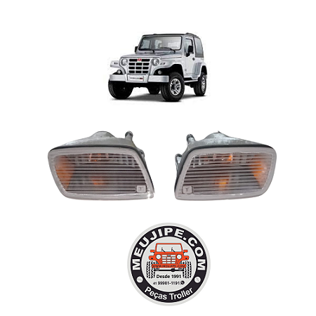 LANTERNA FRONTAL PISCA TROLLER 2009 A 2014  KIT 2 LADOS LANÇAMENTO