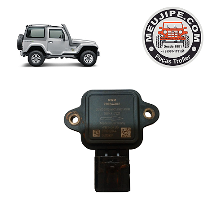 SENSOR FLUXO DE AR TROLLER 3.2 TGV 2013 A 2014 SEMI NOVO