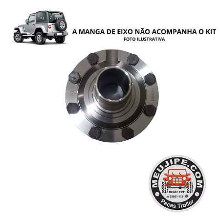 PARAFUSO MANGA EIXO TROLLER 2002 A 2014 KIT 8 PÇS