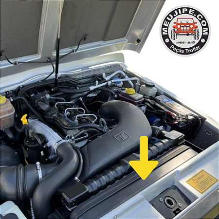 DEFLETOR SUPERIOR RADIADOR TROLLER 2001 A 2014 (SOBRE ENCOMENDA)