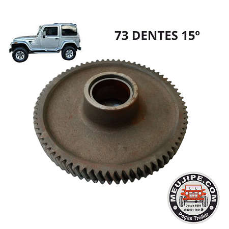 ENGRENAGEM INTERMEDIARIA MOTOR TROLLER 2.8 COM 73 DENTES 15º