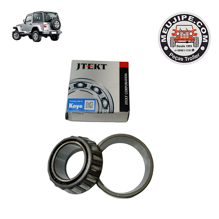 ROLAMENTO CONICO CARRETEL 2405 TROLLER 2005 A 2014 KOYO