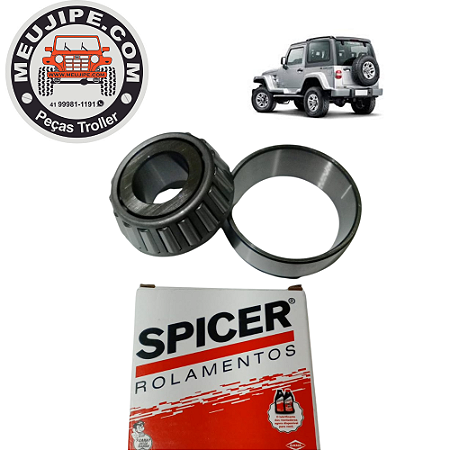 ROLAMENTO INTERNO PINHAO DIFERENCIAL TROLLER 1997 A 2014 SPICER