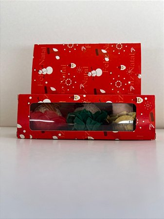 10 caixas Cartão de Natal Para 3 a 4 Doces ou multiuso