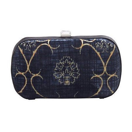 Bolsa Bottega Veneta Velvet Clutch Bag