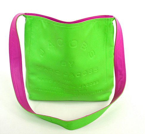 Bolsa Original Marc by Marc Crossbody Verde e Rosa