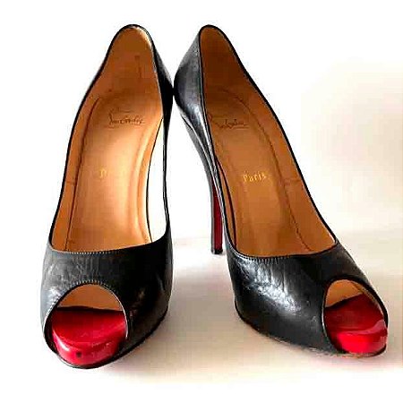 Sapato Louboutin Peep Toe