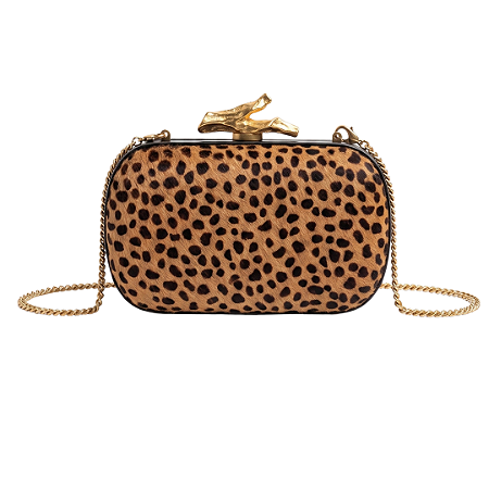 Bolsa DVF Clutch Animal Print