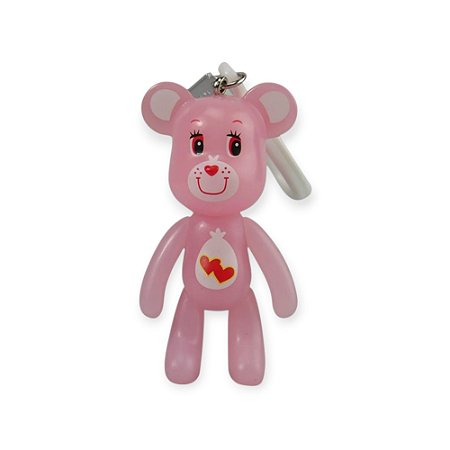 Chaveiro Urso Rosa Love U a Lot - Popobe