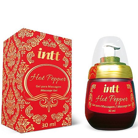 Gel Estimulante Unissex à Base de Pimenta - Hot Pepper - Intt