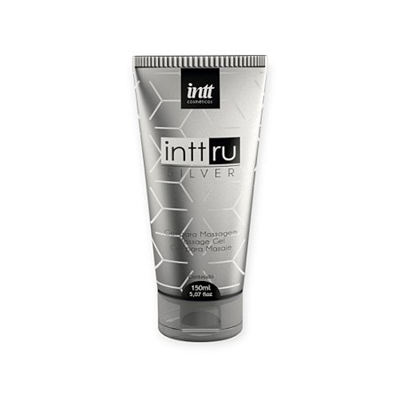Gel para Massagem com Aroma de Frutas Cítricas Inttru Silver - Intt