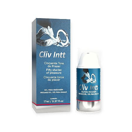 Gel Facilitador com Aroma de Vinho Tinto Cliv Intt Cinquenta Tons 17ml - Intt