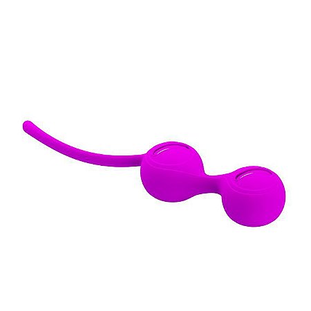 Bolas de Pompoar Revestidas com Silicone Kegel Tighten Up 1 - Pretty Love