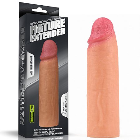 Capa Peniana com Extensor Nature Extender - Lovetoy