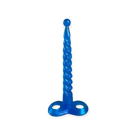 Plug Anal Espiral Macio com Alças Butt Hungry II - Nanma