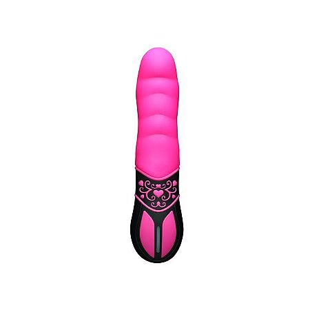Vibrador Massageador com 10 Ritmos e Detalhes Florais - Design For Climax - Nanma