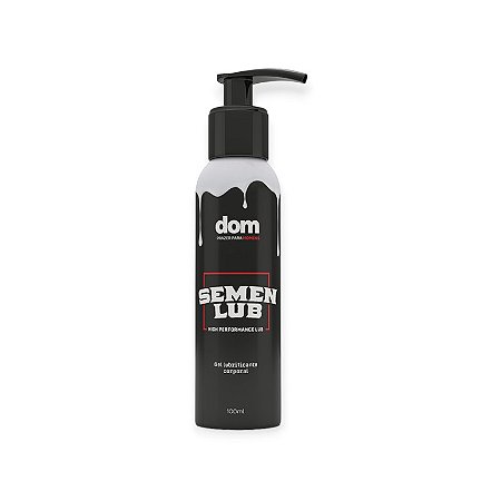 Lubrificante Corporal Semen Lub 100ml - Dom